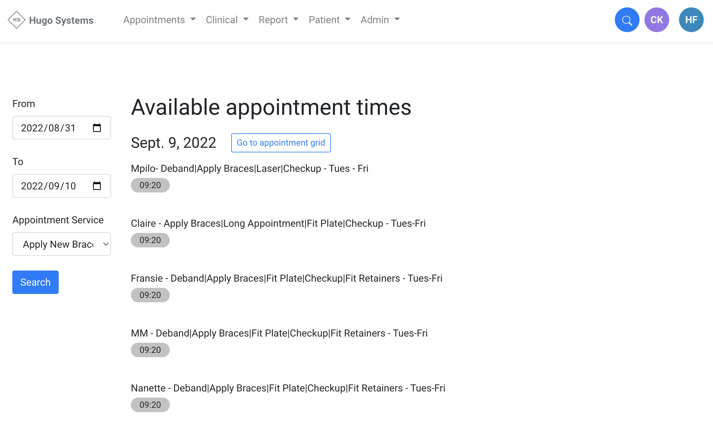 appointment_search