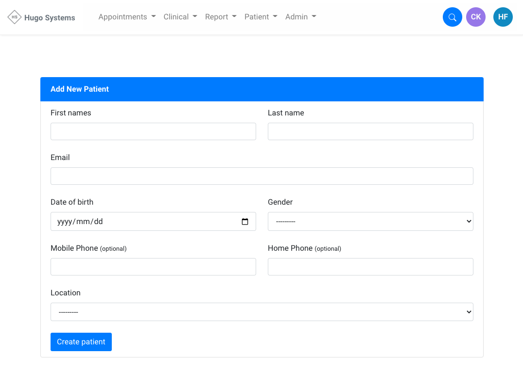 create-patient-form