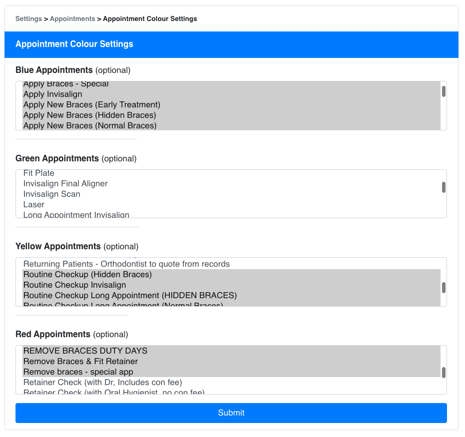 appointment-colours-set