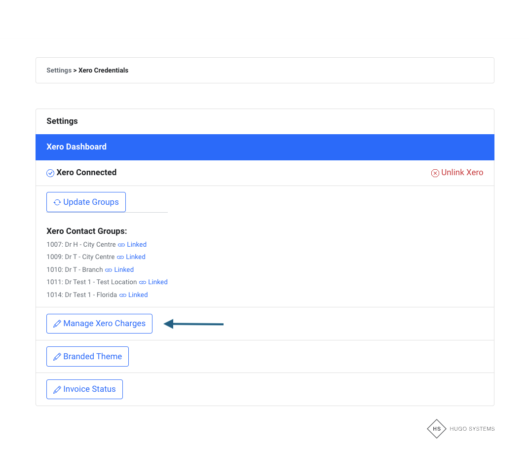 manage-xero-charges