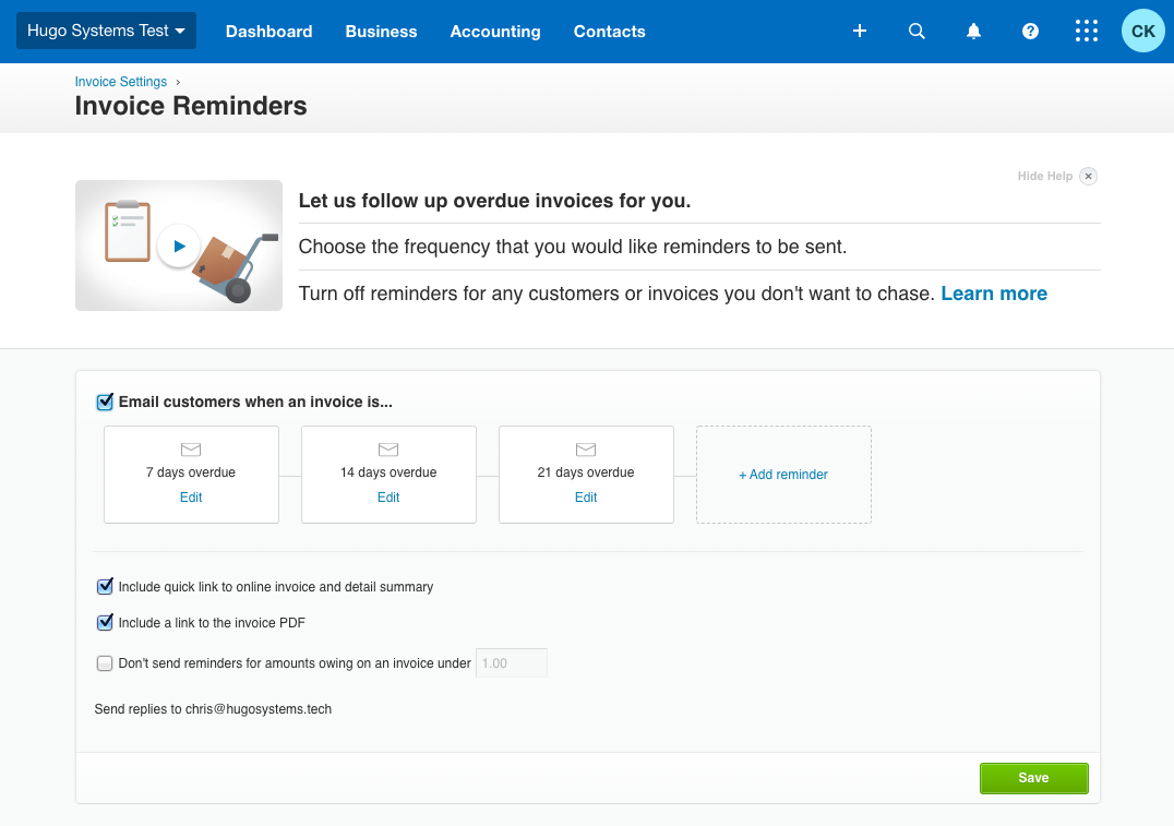 invoice-reminders-settings